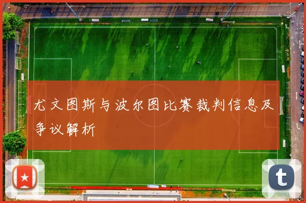 尤文图斯与波尔图比赛裁判信息及争议解析